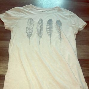 Size Large Cream Aeropostale shirt